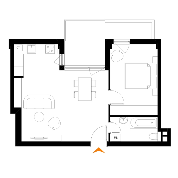 Apartamente cu 2 camere